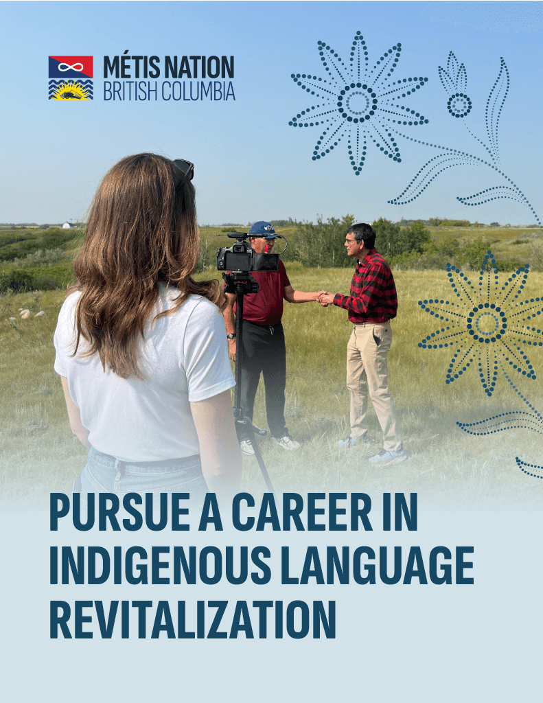 Pursue a Career in Indigenous Language Revitalization (PDF)